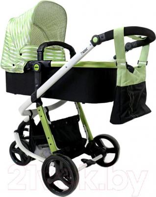 Детская универсальная коляска Anex Tempo 2 в 1 (зеленый) - общий вид