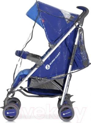 Детская прогулочная коляска Euro-Cart Crossline (Fuchsia) - дождевик