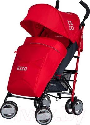 Детская прогулочная коляска Euro-Cart Ezzo (Scarlet) - общий вид