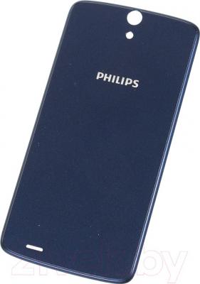 Смартфон Philips Xenium V387 (белый + синяя сменная панель) - сменная панель
