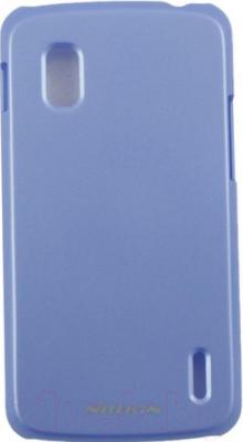 Чехол-накладка Nillkin Multi-Color (синий, для Nexus 4/E960) - общий вид