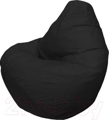 Бескаркасное кресло Flagman Груша Макси Г2.1-01 (черный) - общий вид
