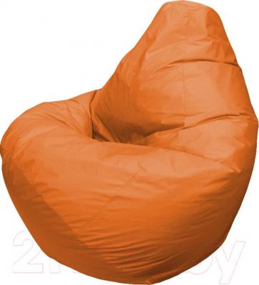 Бескаркасное кресло Flagman Груша Макси Г2.1-10 (оранжевый) - общий вид