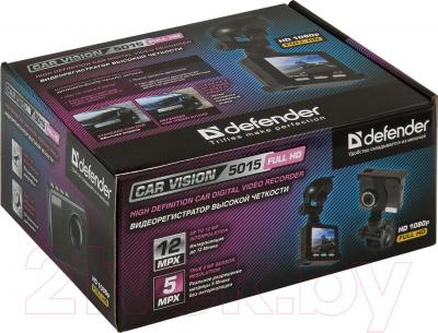 Автомобильный видеорегистратор Defender Car Vision 5015 FullHD / 63404 - упаковка