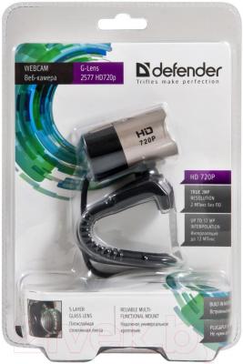 Веб-камера Defender G-Lens 2577 HD720p / 63177 - упаковка