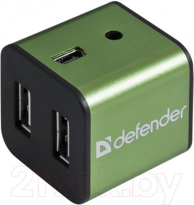 USB-хаб Defender Quadro Iron / 83506 - общий вид