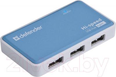 USB-хаб Defender Quadro Power / 83503 - общий вид