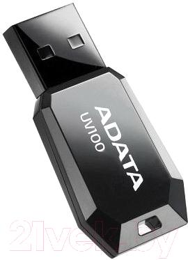 Usb flash накопитель A-data UV100 (8 GB, черный) - общий вид