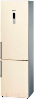 Холодильник с морозильником Bosch KGE39AK22R - общий вид