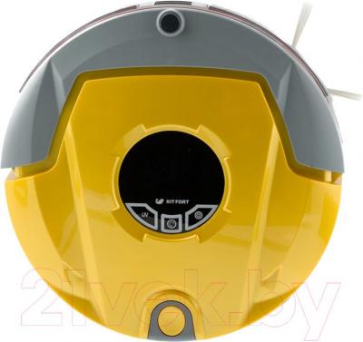 Робот-пылесос Kitfort KT-501 (желтый)