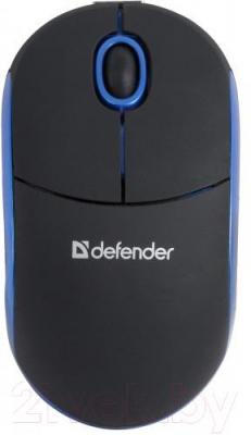 Мышь Defender Discovery MS-630 / 52630 (черный/синий)