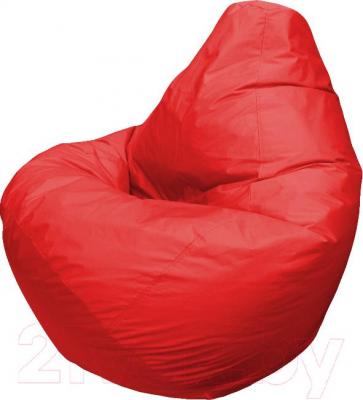 Бескаркасное кресло Flagman Груша Макси Г2.1-06 (красный) - общий вид