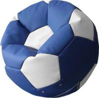 Бескаркасное кресло Flagman Мяч Стандарт М1.3-0310 (синий с белым) - 
