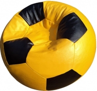 Бескаркасное кресло Flagman Мяч Стандарт М1.3-0816 (желтый с черным) - 