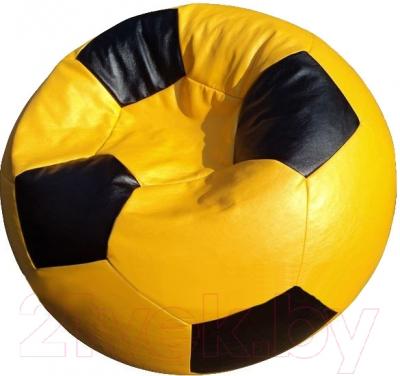 Бескаркасное кресло Flagman Мяч Стандарт М1.3-0816 (желтый с черным)