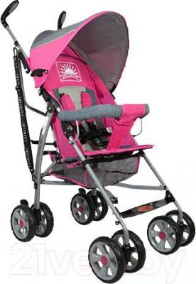 Детская прогулочная коляска INFINITY Echo (розовый) - общий вид