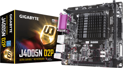 

Материнская плата Gigabyte, J4005N D2P