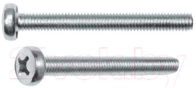 Винт Starfix Полусферическая головка М3x16 DIN 7985 / SMC1-51178-1000 (1000шт, оцинкованный)