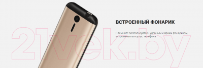 Мобильный телефон Maxvi X10 (Rose gold)