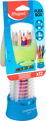 Набор цветных карандашей Maped Flex Box (12шт)
