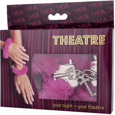 Наручники ToyFa Theatre / 951033 (розовый)