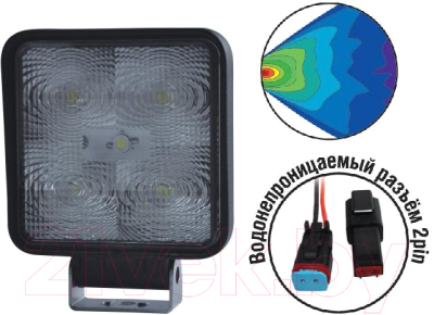 Фара автомобильная AVS Off-Road Light FL-1210 / 43458