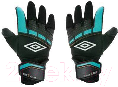 Перчатки вратарские Umbro Neo Astro Glove 20431U-DAU (черный/синий/белый р-р 11)