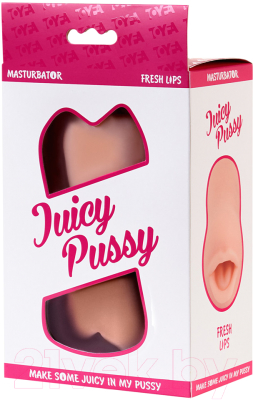Мастурбатор для пениса ToyFa Juicy Pussy Fresh Lips / 893006 (телесный)