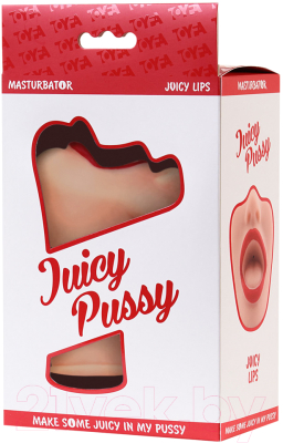 Мастурбатор для пениса ToyFa Juicy Pussy Juicy Lips / 893005 (телесный)