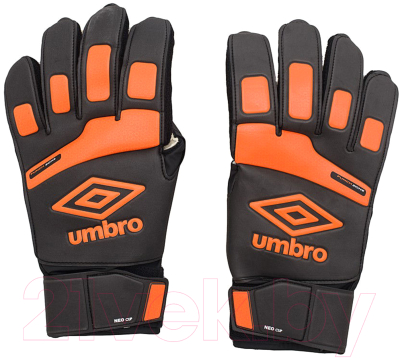 Перчатки вратарские Umbro Neo Cup Glove 20498U-36O (черный/оранжевый, р-р 11)