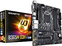 

Материнская плата Gigabyte, B365M D3H