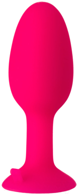 Пробка интимная ToyFa Popo Pleasure с шариком / 731309 (розовый)