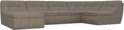 Модуль мягкий Лига Диванов Холидей Модуль / 101929 (корфу 03) - Собранный комплект модулей - Модульный угловой диван