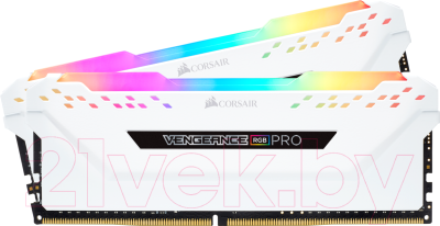 

Оперативная память DDR4 Corsair, CMW16GX4M2C3000C15W