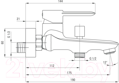 Смеситель Deante Kalia BGK 010M