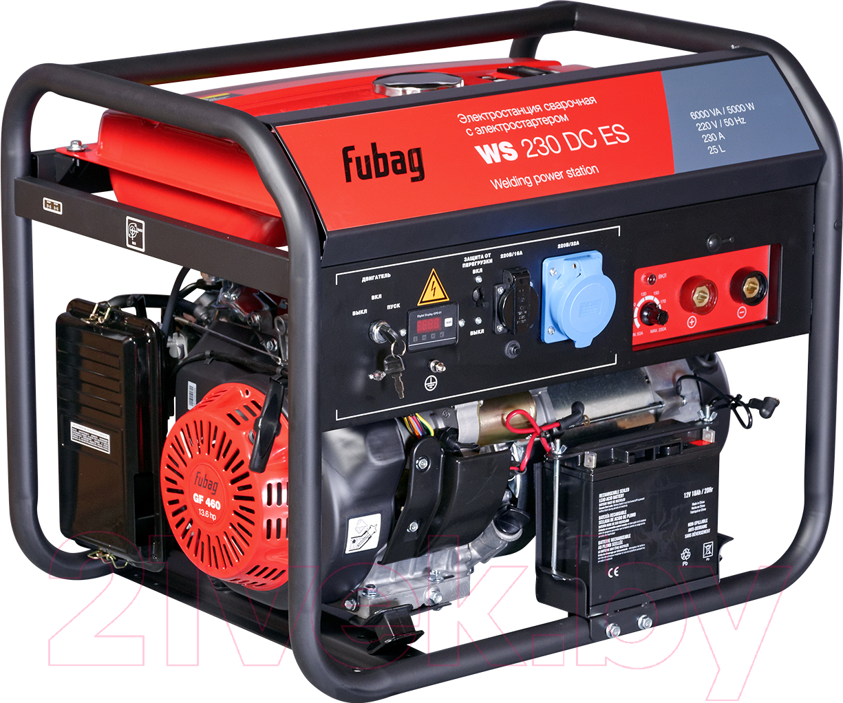 Бензиновый генератор Fubag WS 230 DC ES (838237)