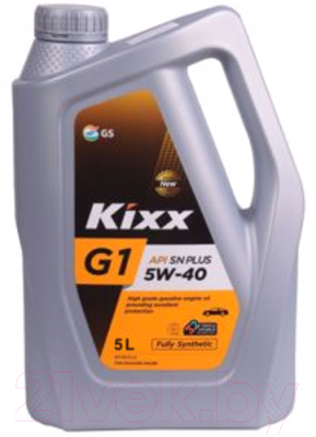 Моторное масло Kixx G1 SN Plus 5W40 / L2102350E1 (5л)