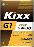 Моторное масло Kixx G1 Dexos1 Gen2 5W30 / L210744TE1 (4л) - 