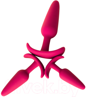 Набор пробок интимных ToyFa Popo Pleasure / 731332 (розовый)