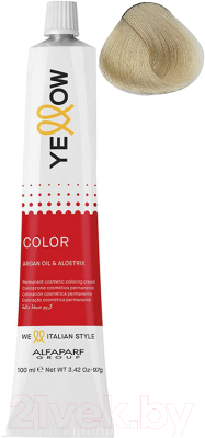 Крем-краска для волос Yellow Color тон 10.1 (100мл)