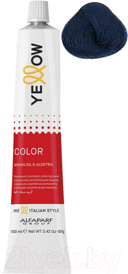 Крем-краска для волос Yellow Color тон 1.11 (100мл)