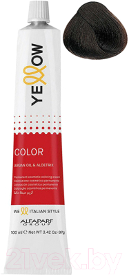 Крем-краска для волос Yellow Color тон 5 (100мл)