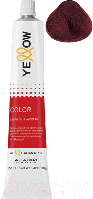Крем-краска для волос Yellow Color тон 5.66S (100мл)