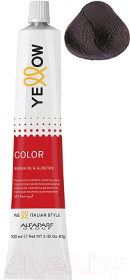 Крем-краска для волос Yellow Color тон 6.35 (100мл)