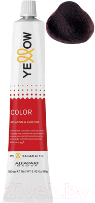 Крем-краска для волос Yellow Color тон 6.53 (100мл)