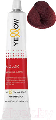 Крем-краска для волос Yellow Color тон 6.66 (100мл)