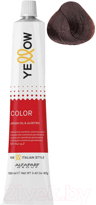 Крем-краска для волос Yellow Color тон 7.35 (100мл)