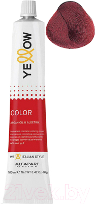 Крем-краска для волос Yellow Color тон 7.66 (100мл)