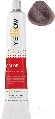 Крем-краска для волос Yellow Color тон 8.21 (100мл)
