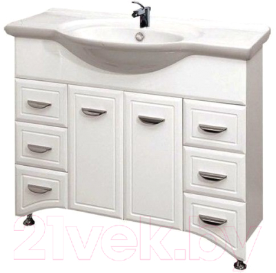 

Тумба под умывальник Misty, Дрея 95 / Э-Дре01095-016Я